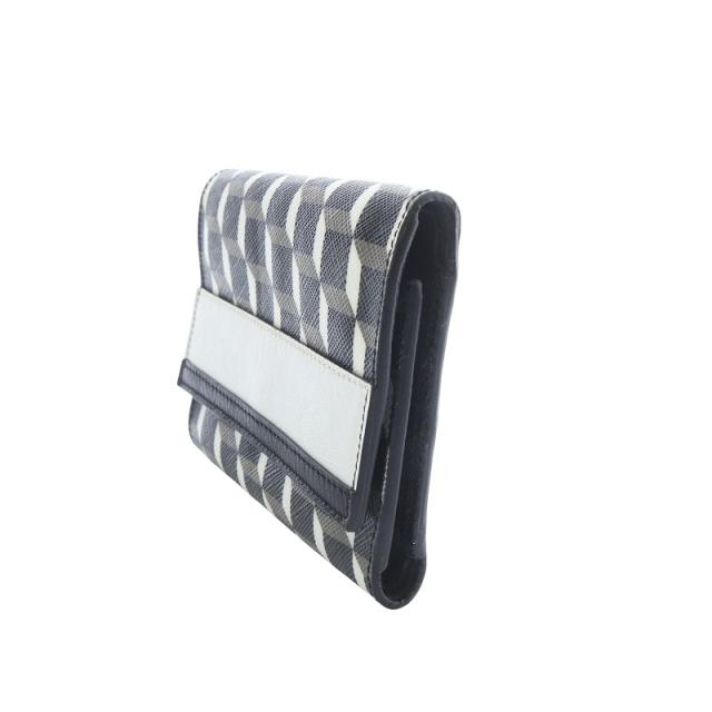 PIERRE HARDYウォレット財布ピエールアルディ 中古】ピエールアルディ PIERRE HARDY CUBE 財布 三つ折り ブラック
