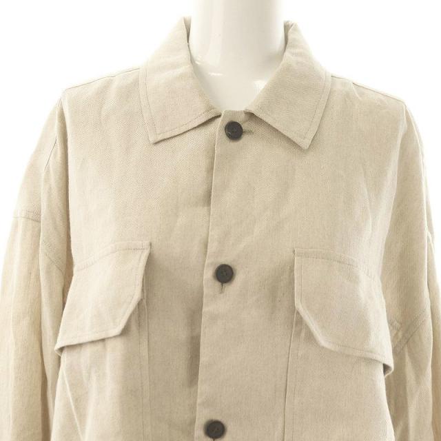 中古】エイトン ATON Demi-Luxe BEAMS別注 23SS リネンビス 中古】エイトン ATON Demi-Luxe BEAMS別注 23SS リネンビス