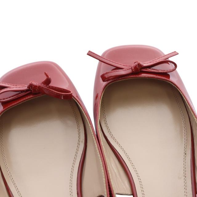 中古】ノダレト レザーバレエフラットシューズ ESTNATION取り扱い