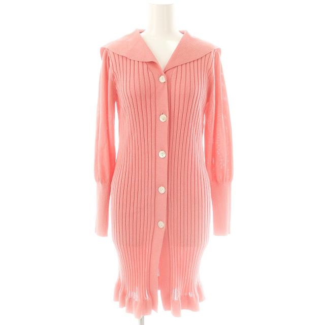 中古】エムズグレイシー M'S GRACY 23年製 セーラーカラー リブニット