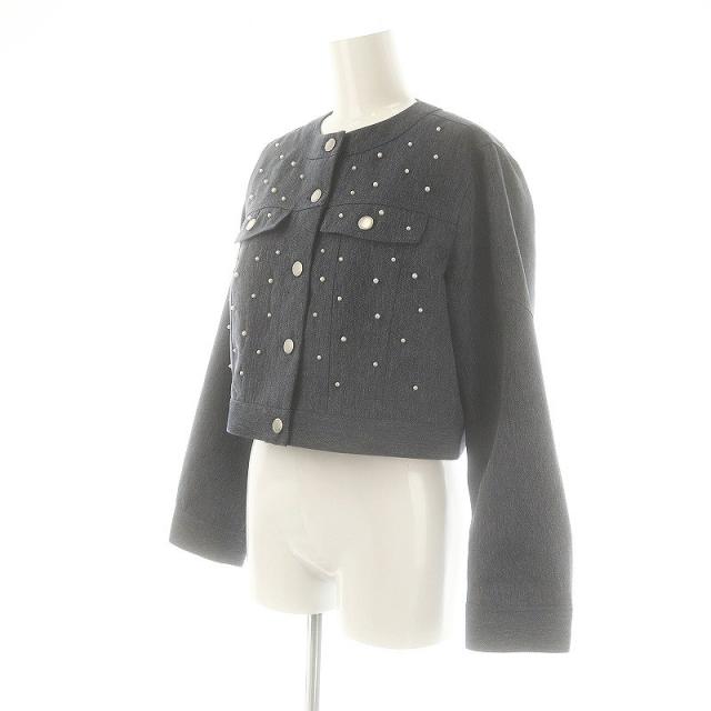 中古】セルフォード CELFORD 25SS デニムライクパールジャケット ノー