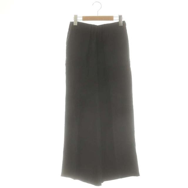 【中古】ドゥーズィエムクラス Silk Looker パンツ イージー シルク 36 ブラック /DO ■OS レディース