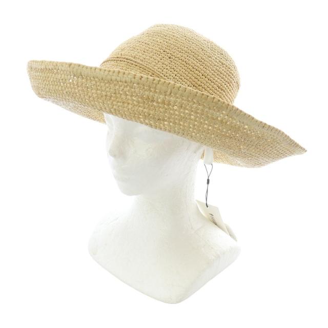 【未使用】ヘレンカミンスキー IRIS 12 ラフィア ハット ロゴ チャコール Iris 12(アイリス 12)｜【公式】ヘレンカミンスキー オンラインストア