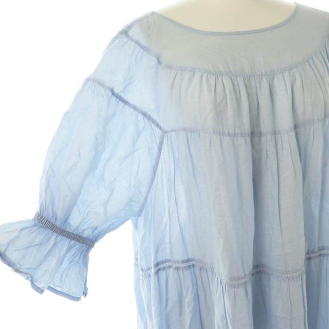 中古】マーレット Merlette PARADIS ティアードワンピース ロング 七分  