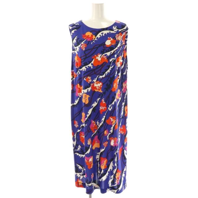 EMILIO PUCCI マルチカラー ノースリーブワンピース エミリオプッチ