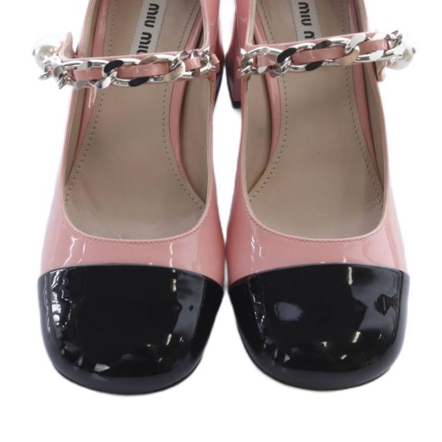 MIU MIU - 【着用僅か】miu miu メリージェーン レザー ストラップ