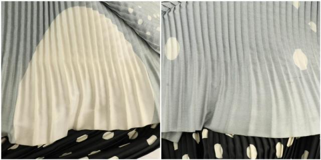 中古】ドリスヴァンノッテン Sihame Mixed Dot ドット プリーツ