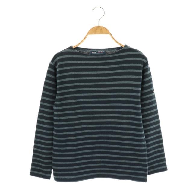中古】セントジェームス SAINT JAMES ウェッソン ボーダーボートネック