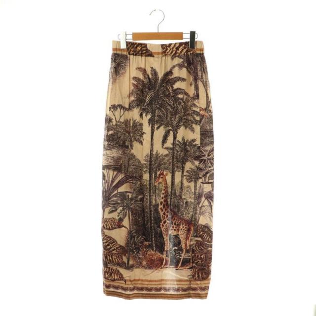 新品　LISA PRINT スカート ミューズドゥーズィエムクラス 新品LISA PRINT スカート ミューズドゥーズィエムクラス