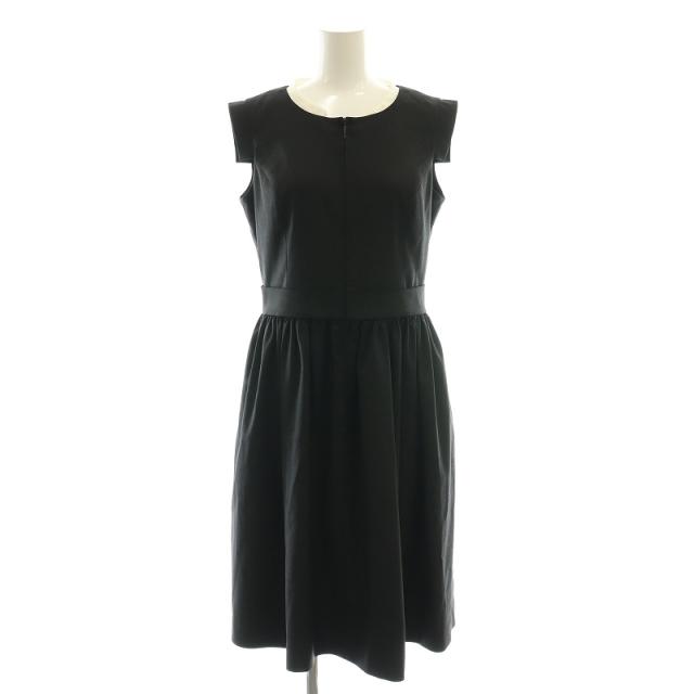 Rene basic ルネ ワンピース Rene ルネ ベーシック basic レース襟 ワンピース ひざ丈 ミディ