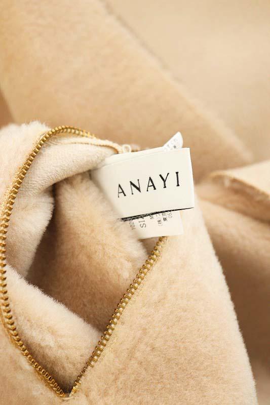 アナイ　エコファー　リバーシブルコート　38 楽天市場】【SALE／70%OFF】エコファーリバーシブルコート ANAYI