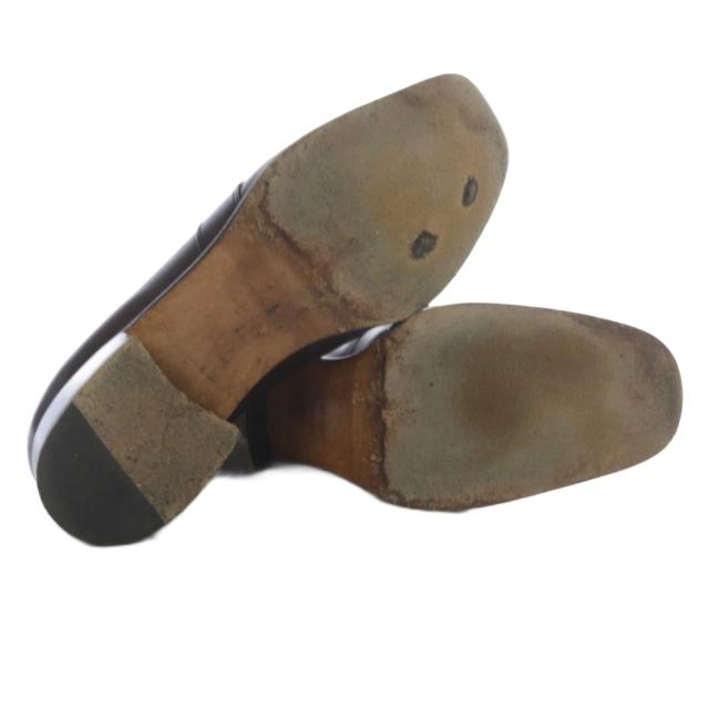 HERMES エルメス エブリン ローファー レザーシューズ ブラウン HERMES