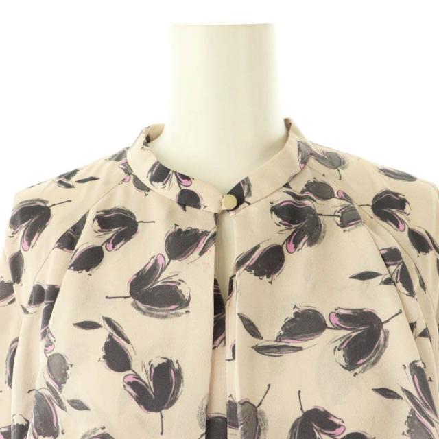 中古】アナイ ANAYI 25SS チューリッププリントフレアワンピース