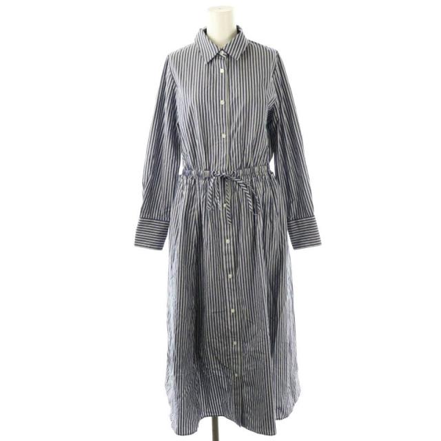 中古】アナイ ANAYI 25SS ストライプドロストシャツ ワンピース