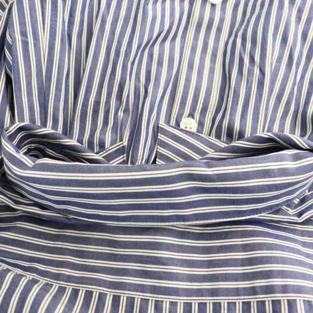 中古】アナイ ANAYI 25SS ストライプドロストシャツ ワンピース