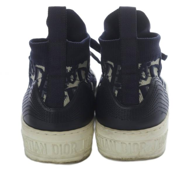 中古】クリスチャンディオール オブリーク ニットスニーカー