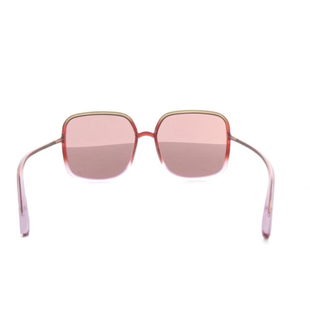 Dior ピンクレンズ サングラス 希少】Dior ブラック/ピンク サングラス