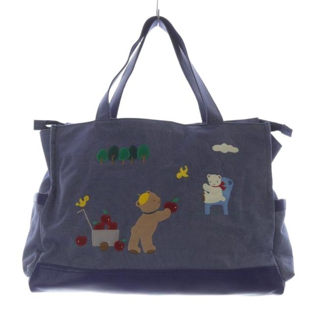 ファミリア 刺繍トートバッグ familiar 神戸風景刺繍トートバッグ