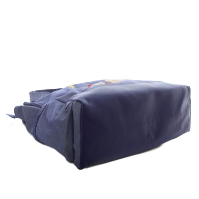 ファミリアfamiliarデニム刺繍マザーズバッグ トートバッグ ファミリア