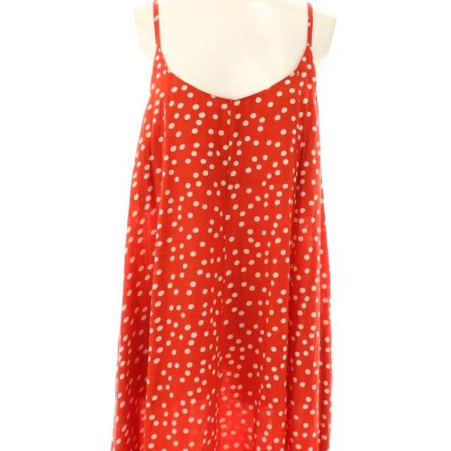 中古】ヌキテパ 23SS DOT PRINT STRAP DRESS キャミワンピース ロング