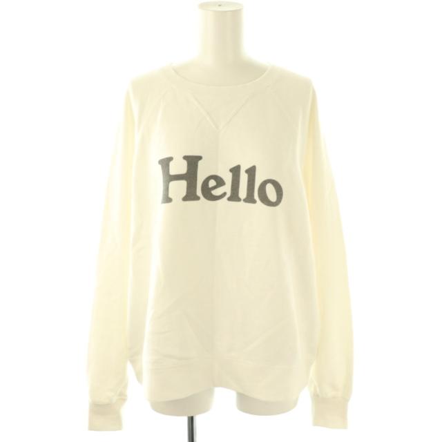 中古】マディソンブルー MADISONBLUE 24AW HELLO SWEAT L/S 中古】マディソンブルー MADISONBLUE 24AW HELLO SWEAT L/S