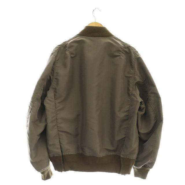 サカイ sacai Nylon Twill ブルゾン MA-1 SCM-051 sacai(サカイ) MA-1ジャケット SCM-051 SCM-051 カーキ サイズ 1