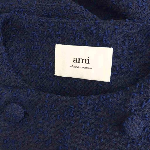 中古】アミ アレクサンドル マテュッシ ネップツイードジレワンピース