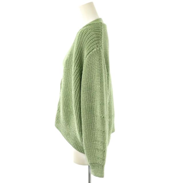 ebure 美品 24AW エブール 長袖 スパンコールアルパカリリヤーン