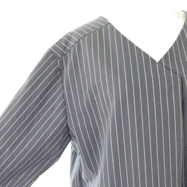 中古】ステラシフォン STELLA CIFFON ストライプワンピースシア