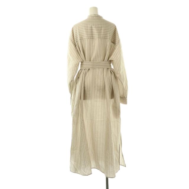 新作8月22日 涼しさ舞い込むグリーンアートロングワンピース（リボン