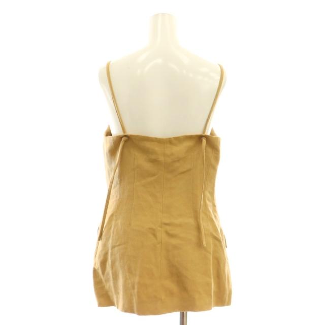 中古】未使用品 チノ CINOH リネンジレベスト キャミソール 38