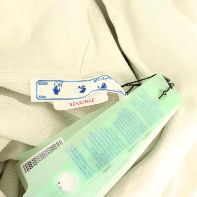 【中古】オフホワイト OFF WHITE スウェット ドレス ワンピース パーカー S 白 ホワイト /SS ■OS レディース_6
