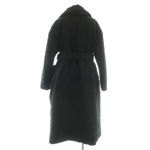 【中古】ミューラル MURRAL Thawing embroidery padding coat 中綿コート アウター ロング F ブラック レディース_1