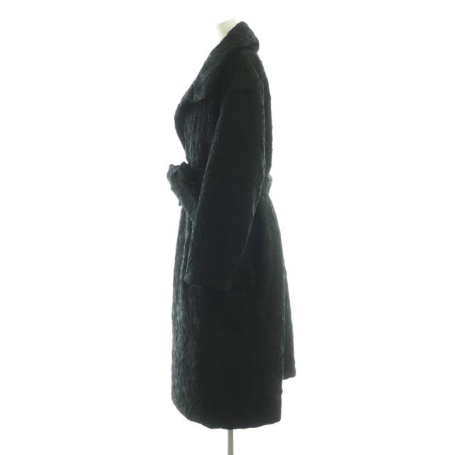 【中古】ミューラル MURRAL Thawing embroidery padding coat 中綿コート アウター ロング F ブラック レディース_2
