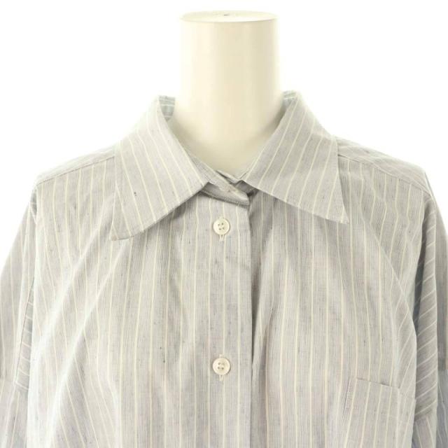 中古】メゾンマルジェラ 1 22SS コットンポプリンシャツドレス