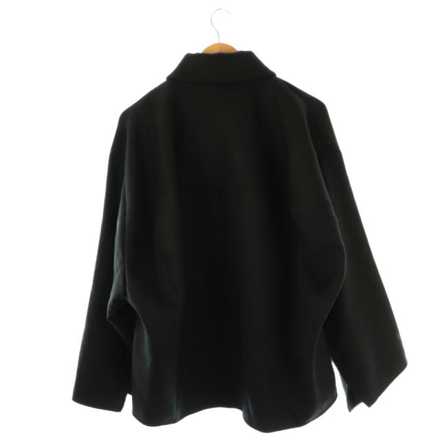 【中古】エンフォルド ENFOLD 25AW ZIPPER BLOUSON ブルゾン ジャケット 1 ブラック /ES ■OS メンズ_1