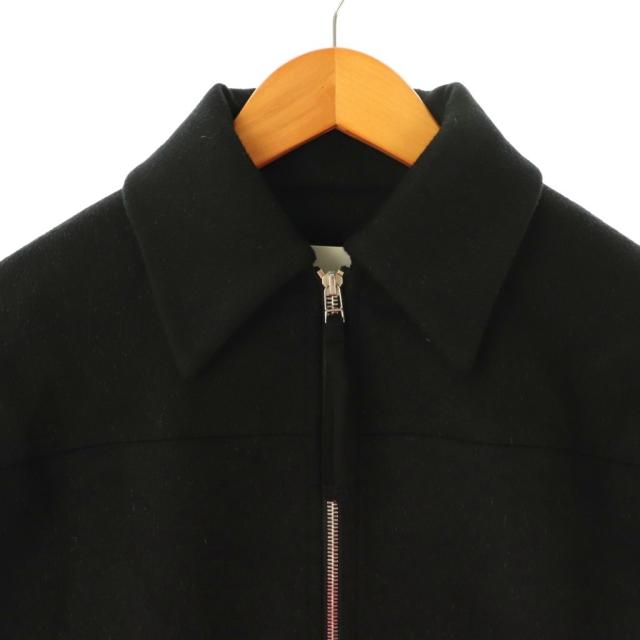 【中古】エンフォルド ENFOLD 25AW ZIPPER BLOUSON ブルゾン ジャケット 1 ブラック /ES ■OS メンズ 中古】エンフォルド ENFOLD 25AW ZIPPER BLOUSON ブルゾン ジャケット