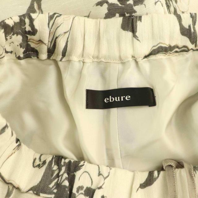 中古】エブール ebure 24AW シルクリネンオーガンジープリント