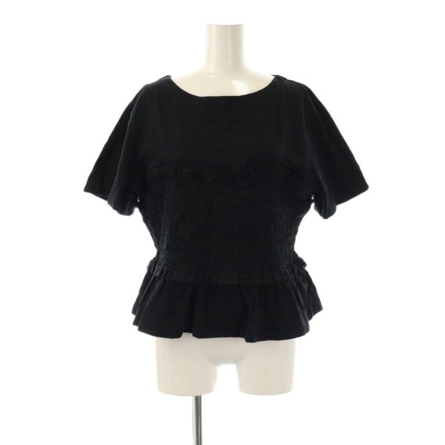 【中古】マーレット Merlette 25SS SHEL TOP カットソー 半袖 M ブラック /HK ■OS ■SH レディース