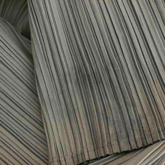 ②☆イッセイミヤケ PLEATS PLEASE プリーツプリーズ パンツ グレー