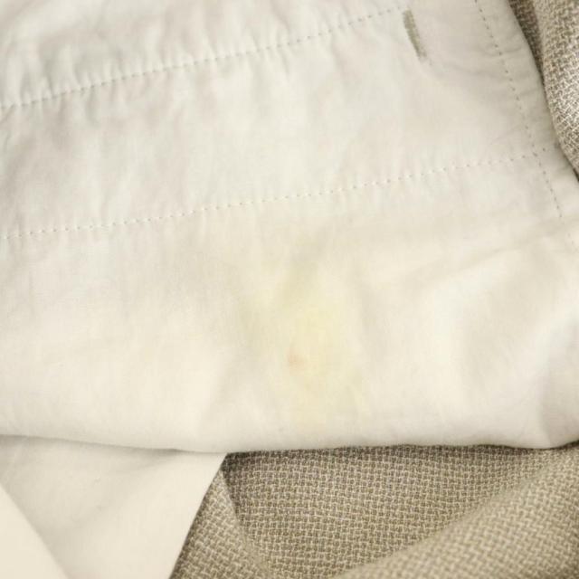 中古】セヤ Seya. ウールシルクネップパンツ ワイド S ライト