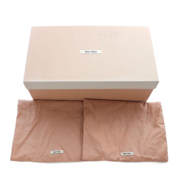 中古】ミュウミュウ miumiu パンプス ピンヒール ポインテッドトゥ