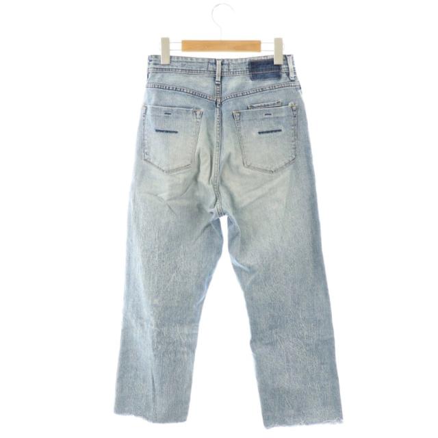 【中古】ヤヌーク 近年モデル Boys Cropped デニムパンツ ジーンズ カットオフ ジッパーフライ 25 ライトブルー 中古】ヤヌーク 近年モデル Boys Cropped デニムパンツ ジーンズ