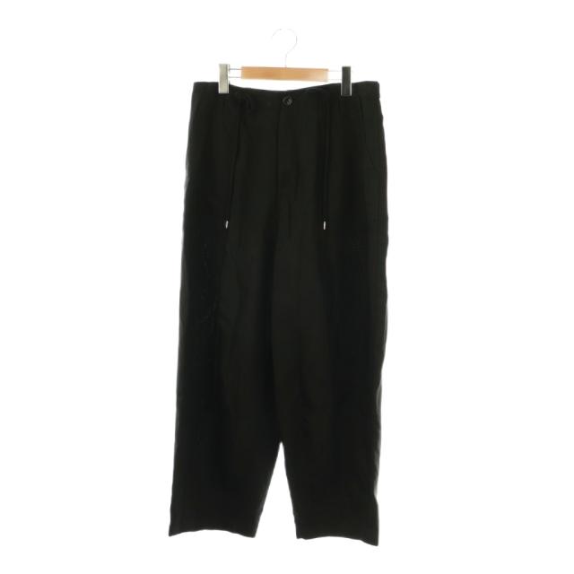 【中古】マディソンブルー MADISONBLUE ハーレムファティーグパンツ 00 XS 黒 ブラック MB204-3038 /AQ ■OS
