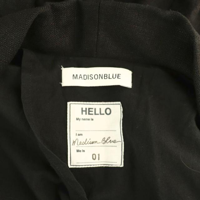 中古】マディソンブルー MADISONBLUE リネンロングガウンコート