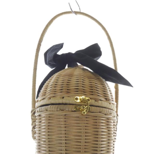 GIRLISH ガーリッシュ どんぐりラタンバッグ スカーフ付き jingle