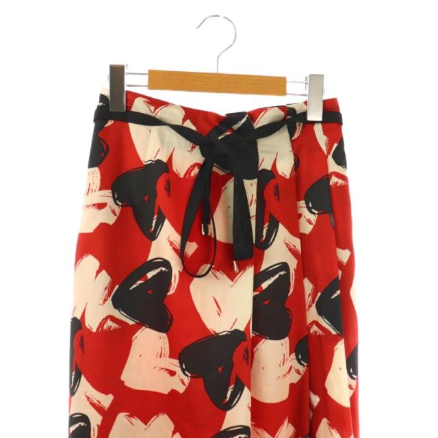 中古】ルルウィルビー Loulou Willoughby ハートプリントスカート