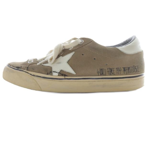 【中古】ゴールデングース スニーカー MUSE de Deuxieme Classe 37 茶色 /SR レディース