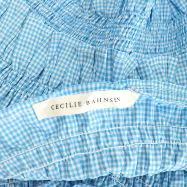 中古】セシリーバンセン フリルトップス カットソー キャミ ギンガム