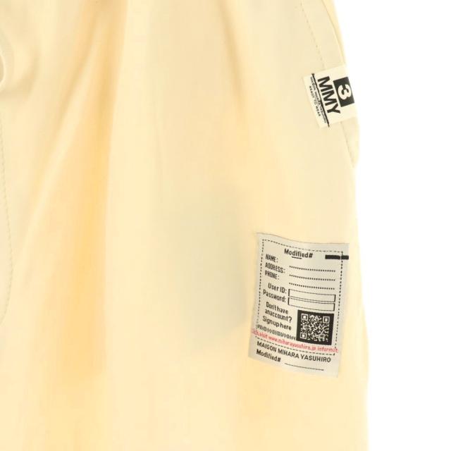 【中古】ミハラヤスヒロ MIHARA YASUHIRO 24AW Gathered Viscose Pants パンツ ワイド イージー 36 アイボリー 中古】ミハラヤスヒロ MIHARA YASUHIRO 24AW Gathered Viscose Pants